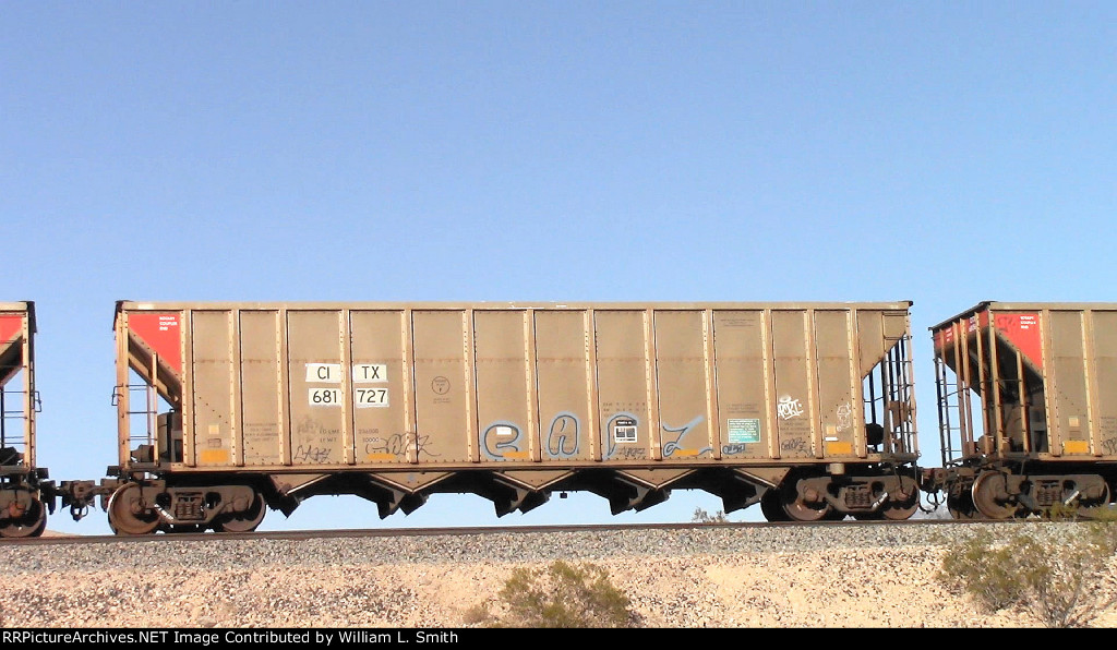 EB Unit Empty Hooper Frt at Erie NV -92